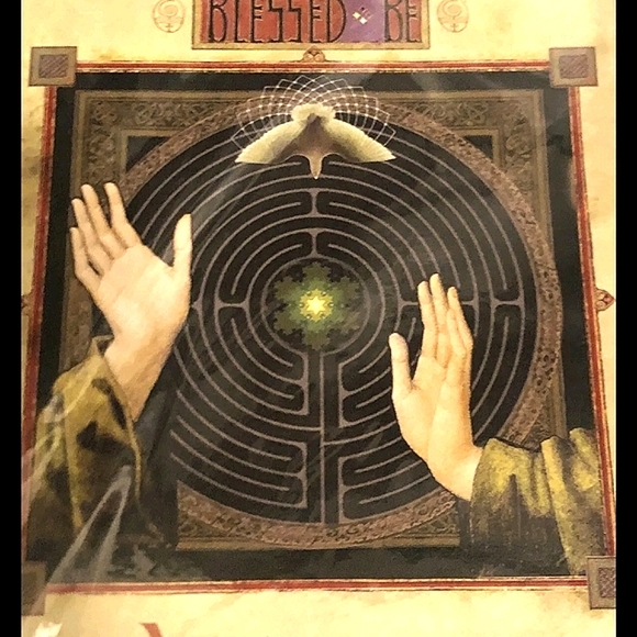 FREE W. Purchase Celtic Blessings Greeting Card with Celtic Art by Michael Green - Picture 2 of 6